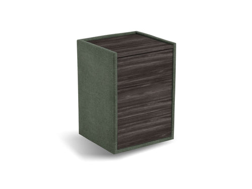 Nachtkastje Roy - front wenge