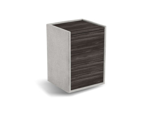 Nachtkastje Roy - front wenge