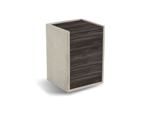 Nachtkastje Roy - front wenge