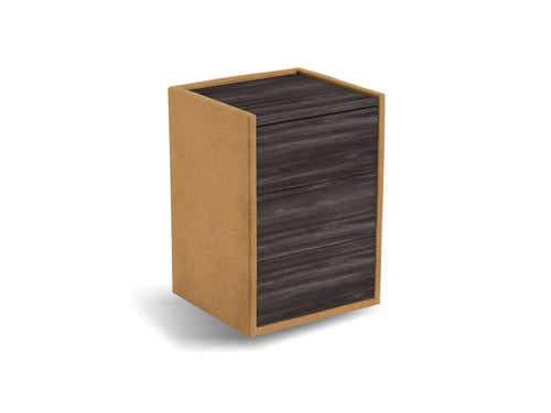 Nachtkastje Roy - front wenge