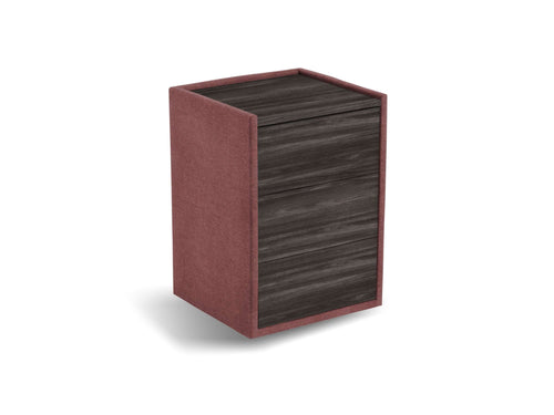Nachtkastje Roy - front wenge