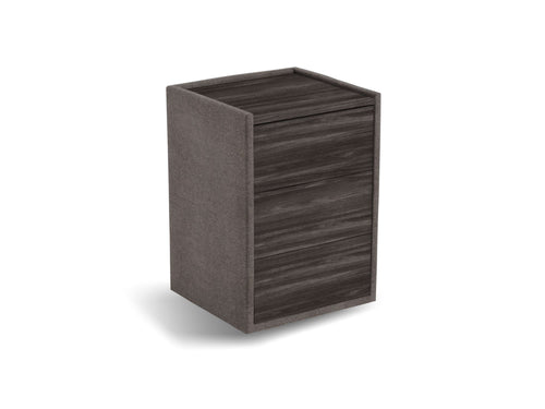 Nachtkastje Roy - front wenge