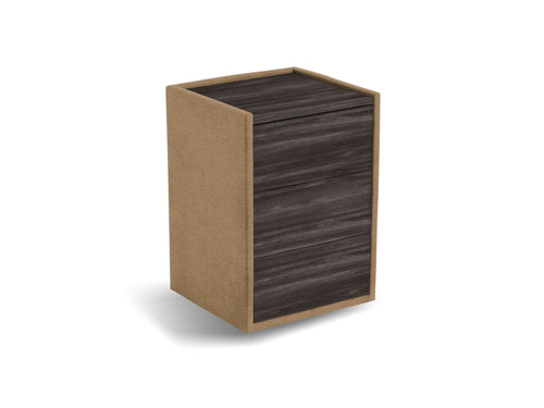 Nachtkastje Roy - front wenge