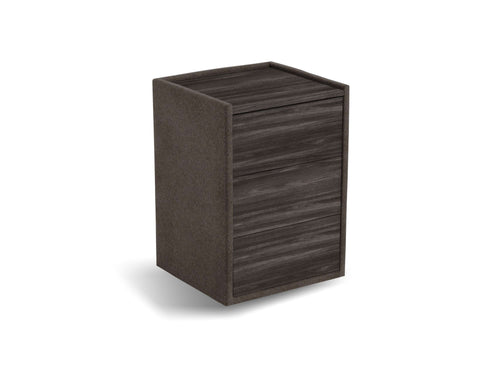 Nachtkastje Roy - front wenge