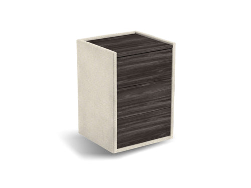 Nachtkastje Roy - front wenge