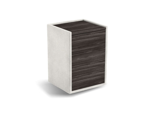 Nachtkastje Roy - front wenge