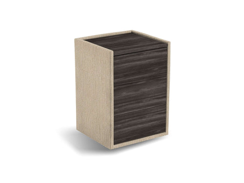 Nachtkastje Roy - front wenge