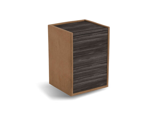 Nachtkastje Roy - front wenge