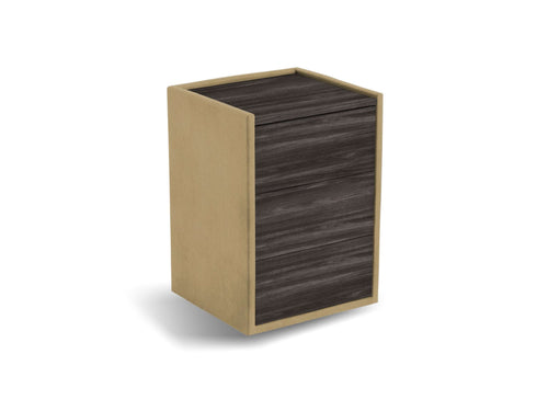 Nachtkastje Roy - front wenge