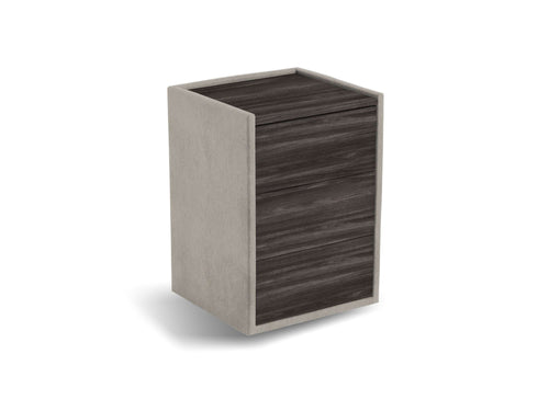 Nachtkastje Roy - front wenge