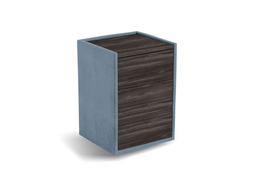 Nachtkastje Roy - front wenge