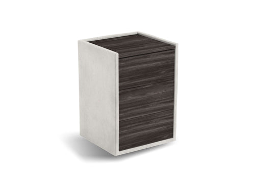 Nachtkastje Roy - front wenge