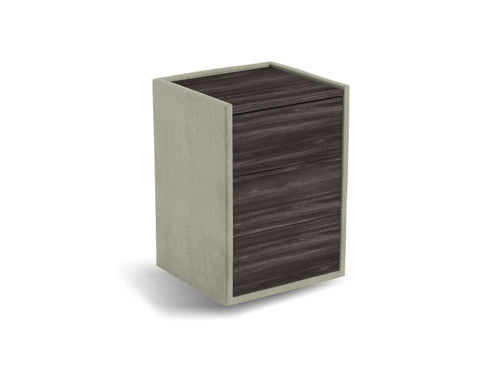 Nachtkastje Roy - front wenge
