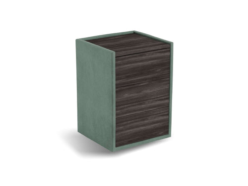 Nachtkastje Roy - front wenge