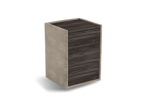 Nachtkastje Roy - front wenge