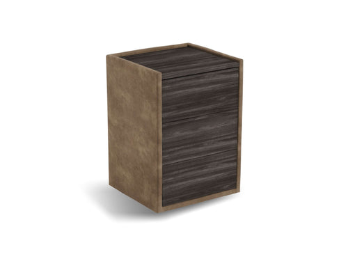 Nachtkastje Roy - front wenge