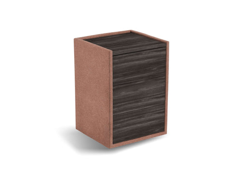 Nachtkastje Roy - front wenge