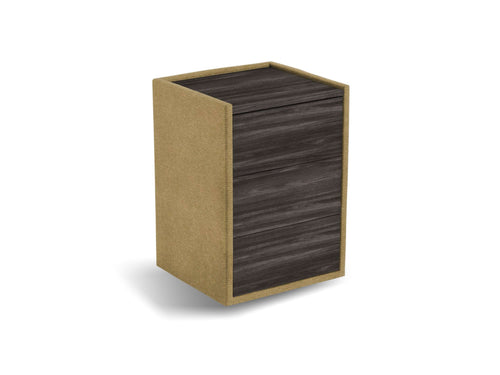 Nachtkastje Roy - front wenge