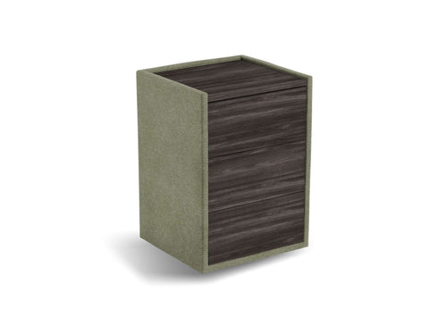 Nachtkastje Roy - front wenge