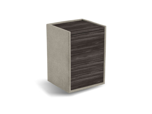 Nachtkastje Roy - front wenge