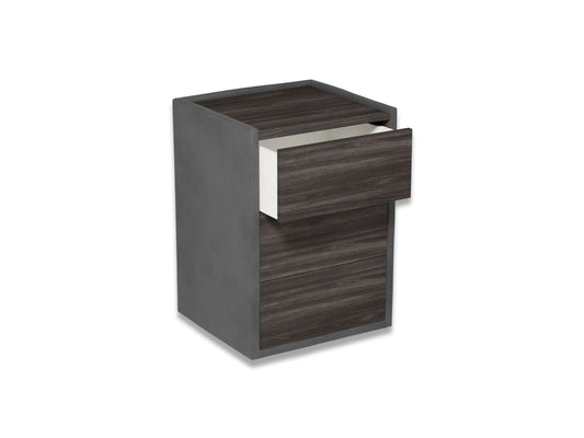 Nachtkastje Roy - front wenge
