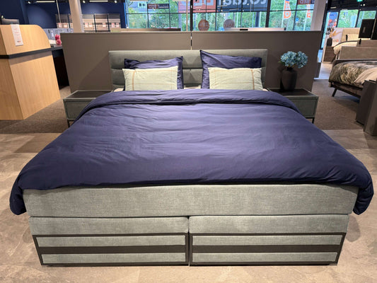 Opbergboxspring Berlijn met lade - Showroomset