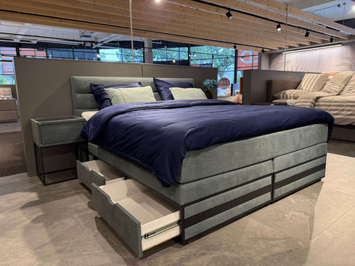 Opbergboxspring Berlijn met lade - Showroomset