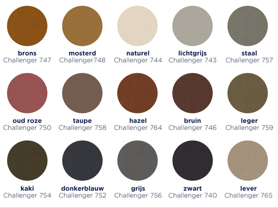 Kunstleer nubuck look, Challenger