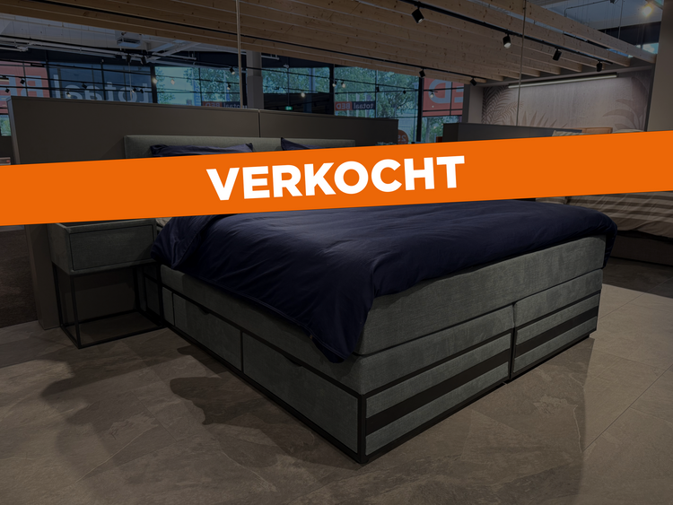 Opbergboxspring Berlijn met lade - Showroomset