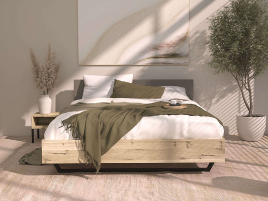 Bed Hull | gestoffeerd hoofdbord