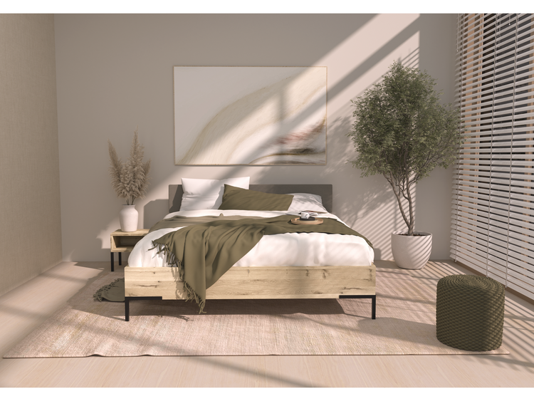 Bed Hull | gestoffeerd hoofdbord