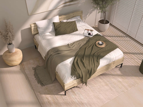 Bed Hull | houten hoofdbord