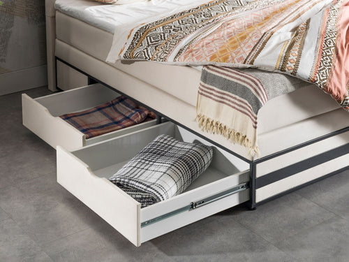 Opbergboxspring Berlijn met lade
