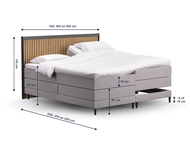 Boxspring Leon elektrisch