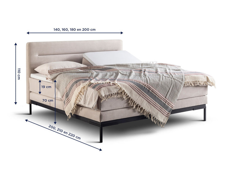 Boxspring Toulouse elektrisch
