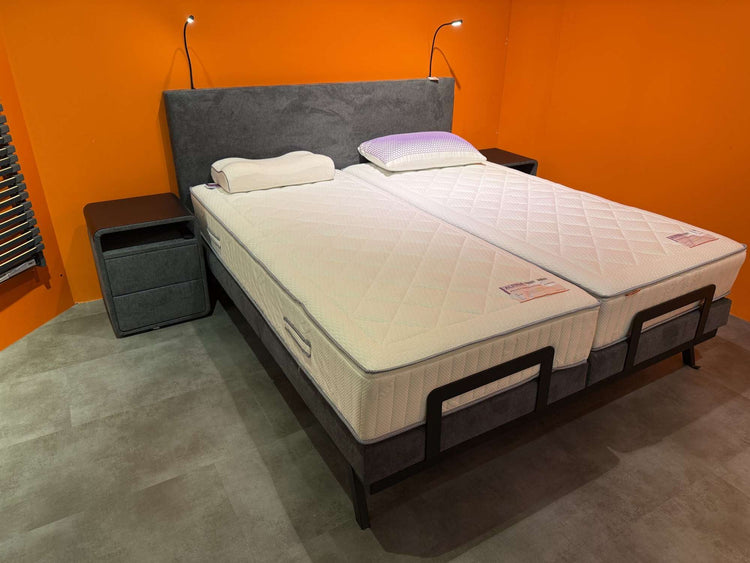 Boxspring Lyon elektrisch - Showroomset