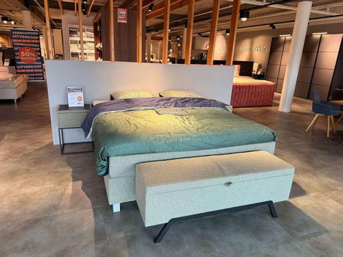 Boxspring zonder hoofdbord - Showroomset