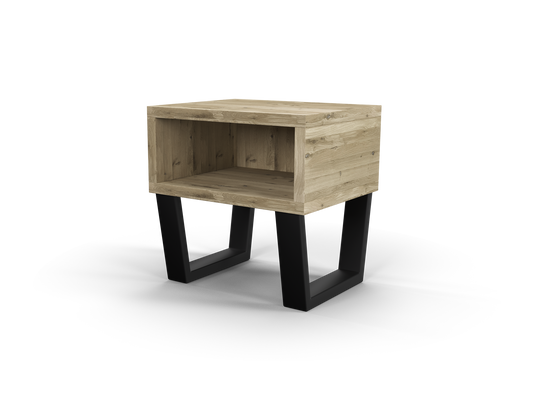 Nachtkastje Wells - 1 vak