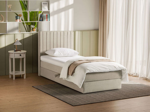 Opbergboxspring Bendorf met klep