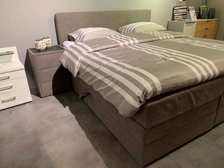 Opbergboxspring Berlijn met lade - Showroomset