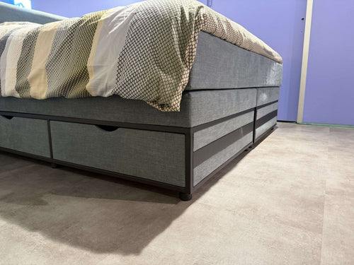 Opbergboxspring Berlijn met lade - Showroomset