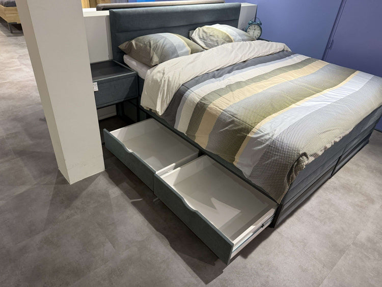 Opbergboxspring Berlijn met lade - Showroomset