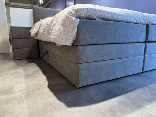 Opbergboxspring Bremen met klep - Showroomset