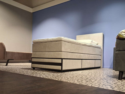 Opbergboxspring Dortmund met lade - Showroomset