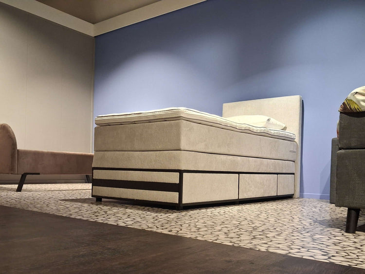 Opbergboxspring Dortmund met lade - Showroomset