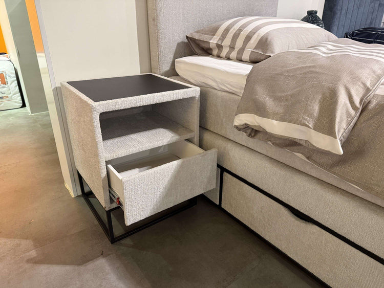 Opbergboxspring Dortmund met lade - Showroomset