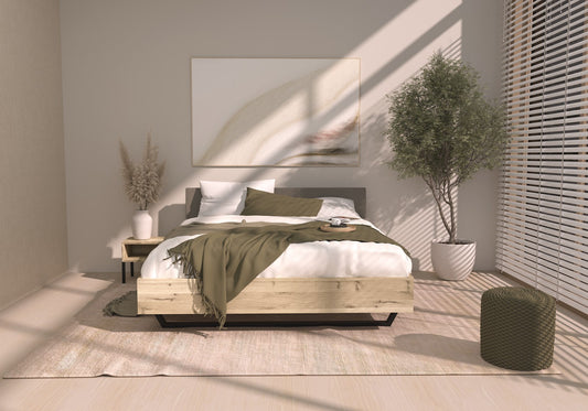Bed Hull | gestoffeerd hoofdbord