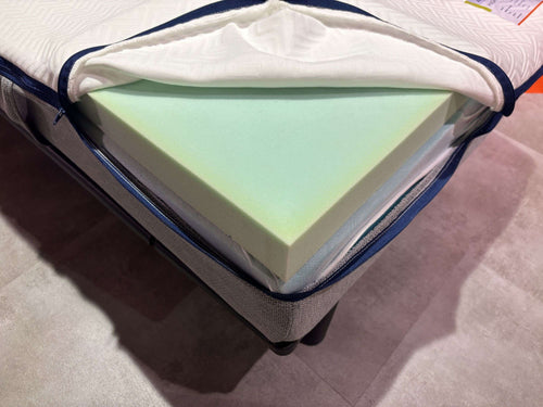 Matras Zeta | traagschuim toplaag - Showroommodel